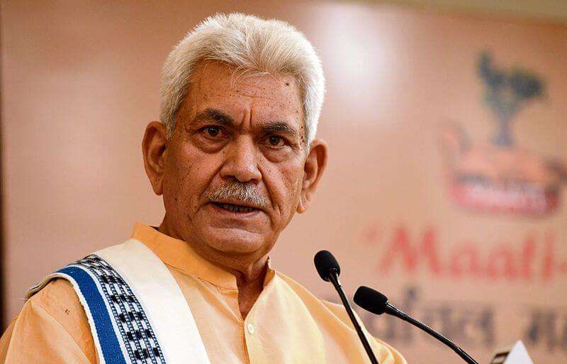 Jammu and Kashmir Lieutenant Governor Manoj Sinha