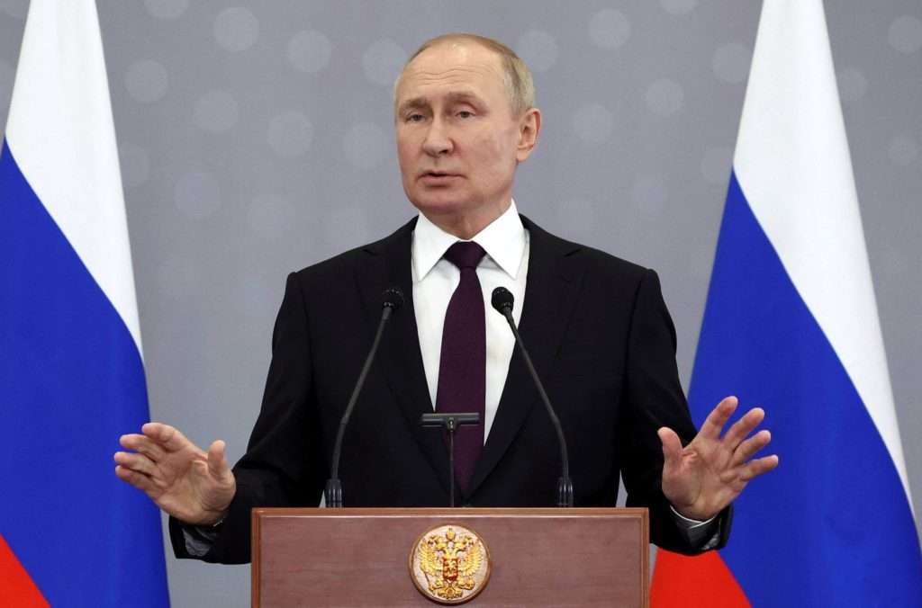 Read more about the article Will not attack NATO, but F-16s will be shot down in Ukraine: Russian President Putin