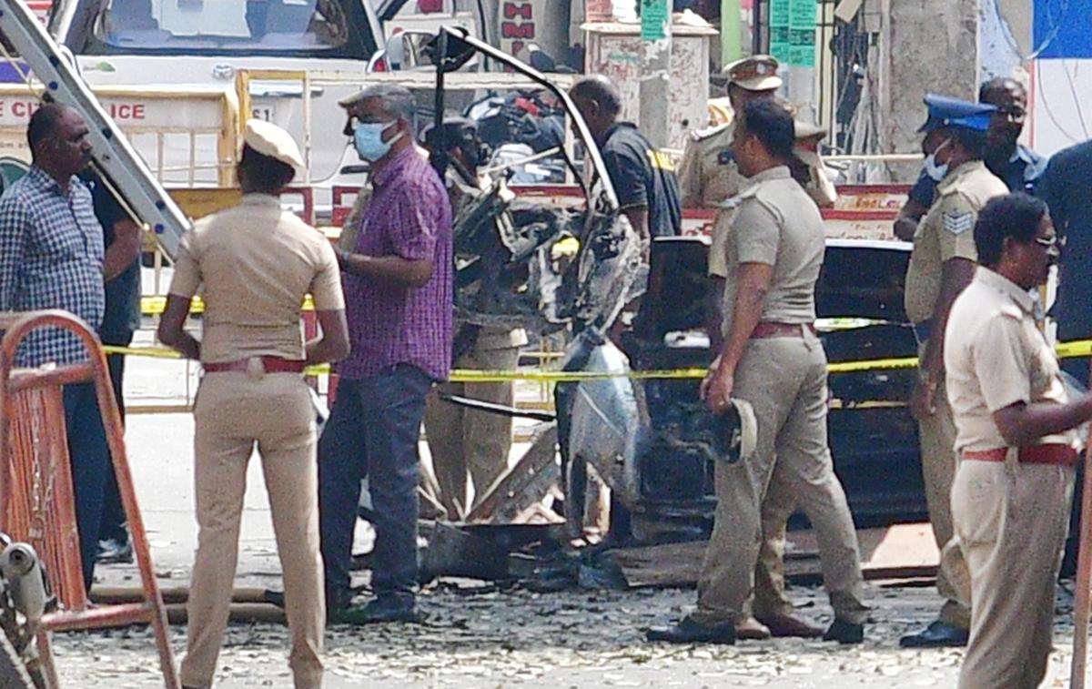 Coimbatore car blast case, Tamil Nadu.