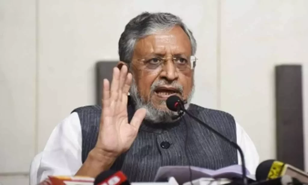 Read more about the article <p class='singletitle' >BJP MP Sushil Modi objects to legalising ‘same-sex marriages’; says it will cause havoc in the social fibre of the nation </p> <h4 class='subpost_title'> “Two judges can't decide on such an important social issue, which warrants a debate in Parliament and in society at large. Some left-liberals and activists are making efforts to change the ethos of the country. I urge the government to strongly argue against ‘same-sex marriage’ in court," Sushil Modi said.</h4>