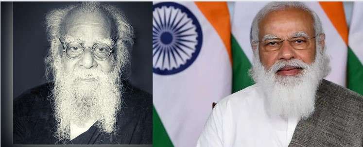 Read more about the article <p class='singletitle' >Modi govt pays tribute to secessionist E.V. Ramasamy (Periyar), calls him freedom fighter </p> <h4 class='subpost_title'> Ramasamy was a secessionist who burned copies of the Indian constitution and wanted to create Dravida Nadu, a new country. He also publicly broke idols of Hindu deities to display his hatred for Hinduism.</h4>