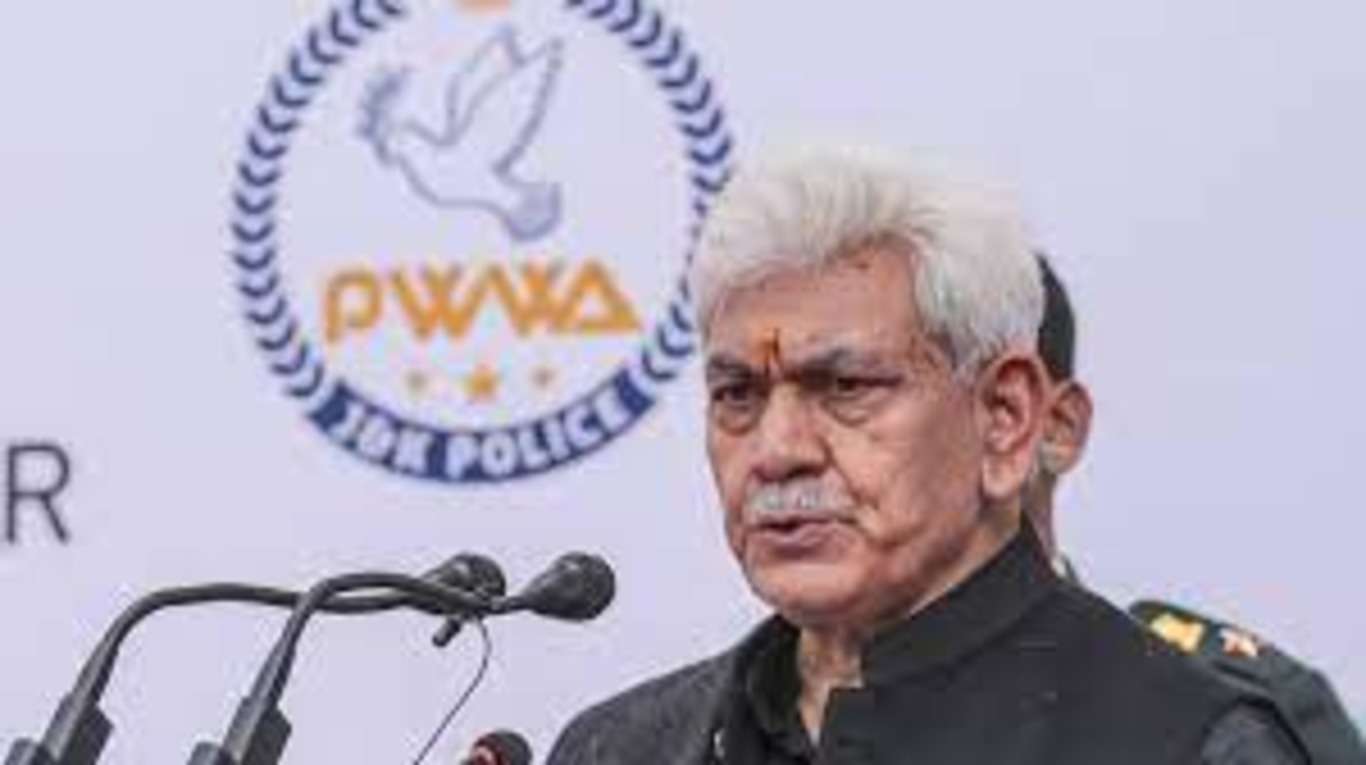 File Photo of Jammu & Kashmir Lieutenant Governor Manoj Sinha.