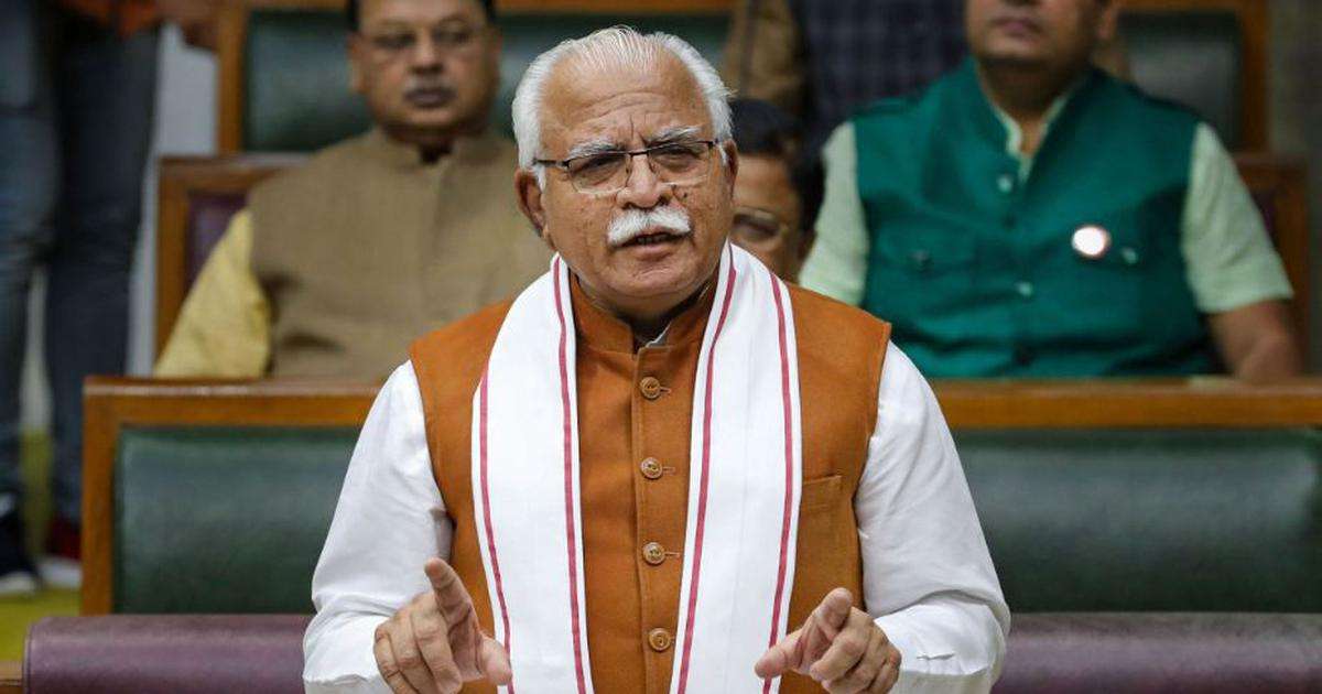 Haryana CM Khattar