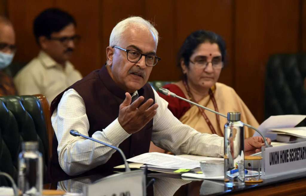 Read more about the article <p class='singletitle' >Home Secretary Ajay Bhalla reviews J&K security situation </p> <h4 class='subpost_title'> It is a routine monthly review meeting and some of the representatives of the Jammu and Kashmir administration attended it through video conferencing, an official said as reported by PTI.</h4>