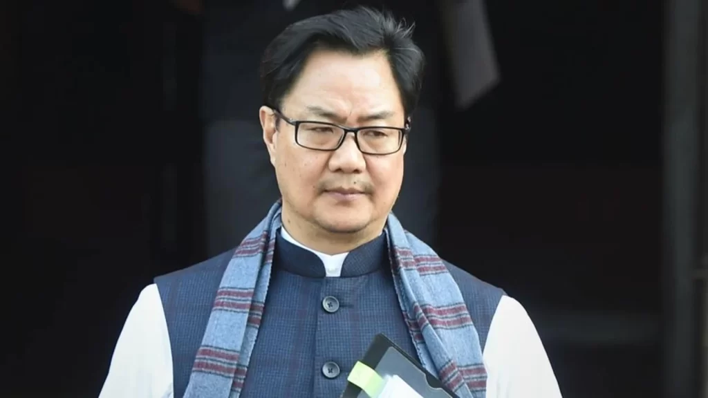 Read more about the article Kiren Rijiju removed as law minister, Arjun Ram Meghwal to take over