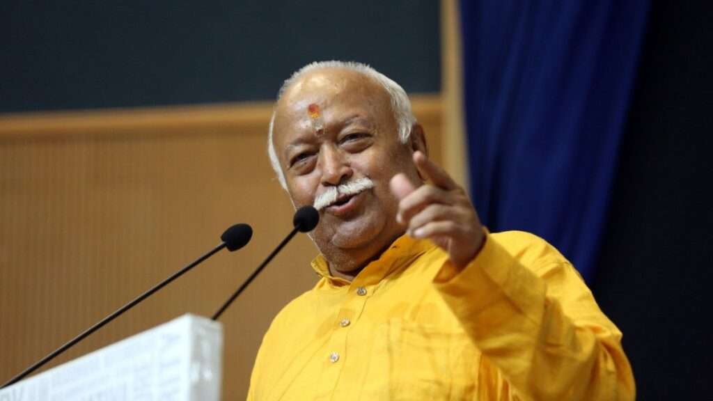 Read more about the article RSS President Mohan Bhagwat asks RSS workers to prioritise work more among non-Hindus: Report