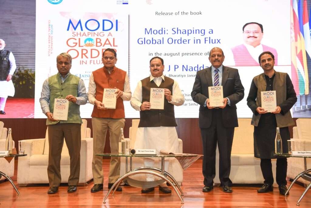 Read more about the article BJP President JP Nadda launches book ‘Modi: Shaping a Global order in flux’