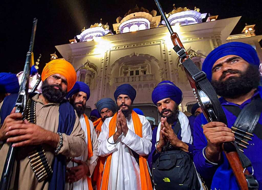 Read more about the article Violence will not be under my control if police try to stop our non-violent protest: Amritpal Singh