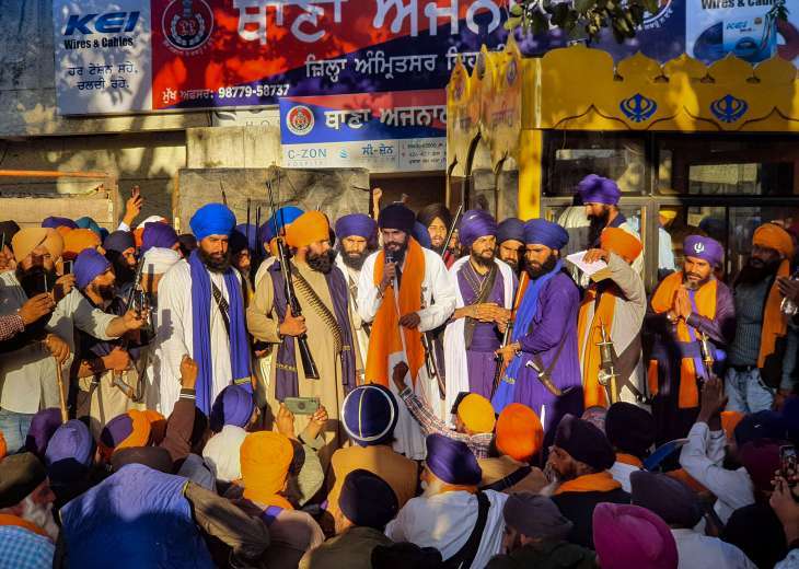 Read more about the article Khalistan should be seen from an intellectual point of view: Amritpal Singh