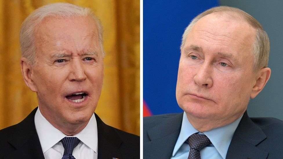 Read more about the article Putin committed war crimes, charges are justified: US President Biden