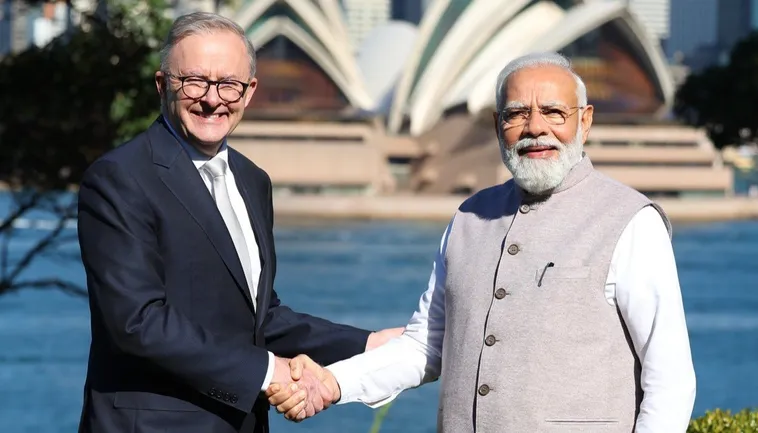 Read more about the article PM Modi raises with Australian counterpart concerns over attacks on temples in Australia