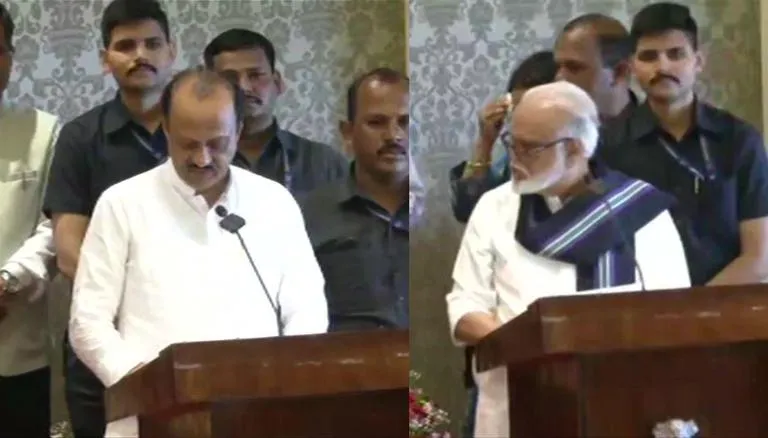 Read more about the article NCP’s Ajit Pawar joins NDA govt, takes oath as deputy CM of Maharashtra