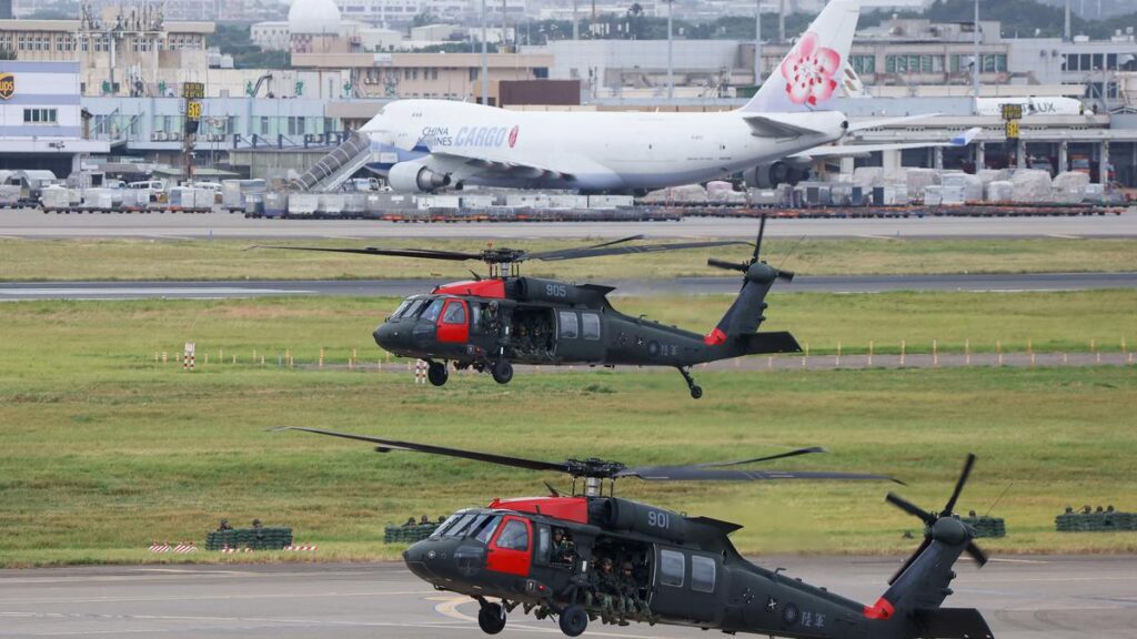 Read more about the article Taiwan defends its largest airport against simulated Chinese attack