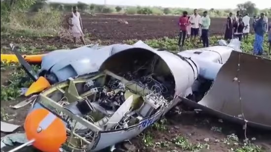 Read more about the article DRDO’s TAPAS unmanned aerial vehicle crashes in village in Karnataka