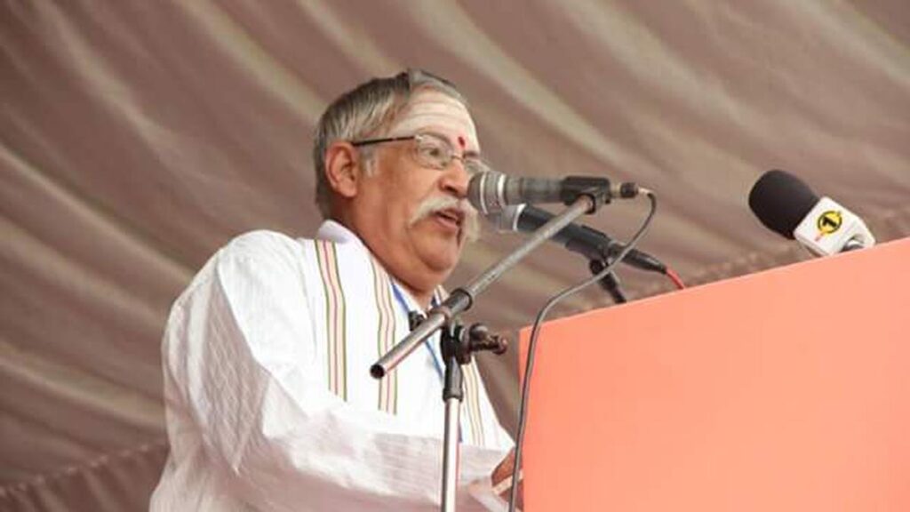 Read more about the article Former VHP leader RBVS Manian arrested for allegedly ‘derogatory’ remarks on Ambedkar