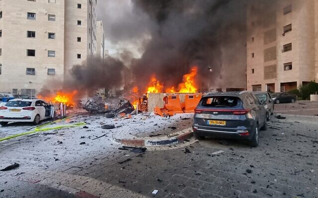 Read more about the article Gaza terrorists launch attack on Israel with rocket barrages and infiltrations; one killed