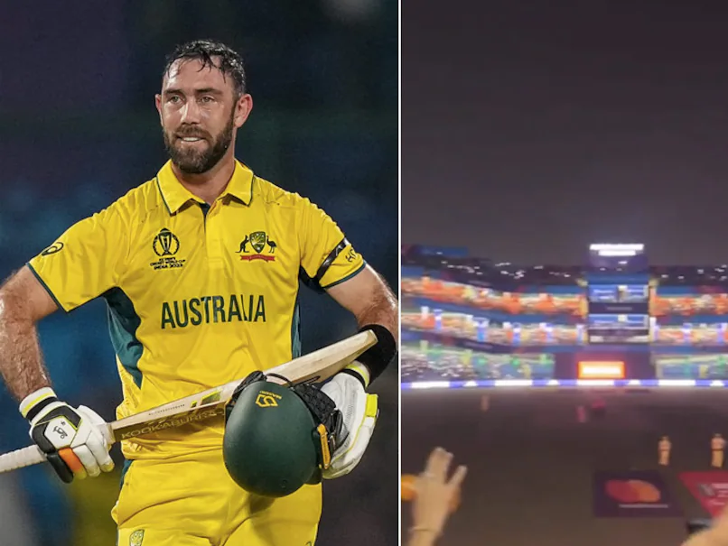 Read more about the article Dumbest horrible idea: Glenn Maxwell slams light show during World Cup match
