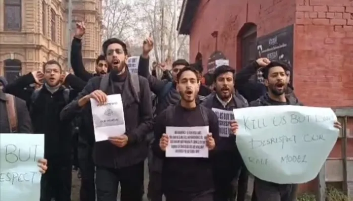 Read more about the article NIT Srinagar Hindu student booked after he received death threats from Islamists for sharing old video of Hamas founder’s son
