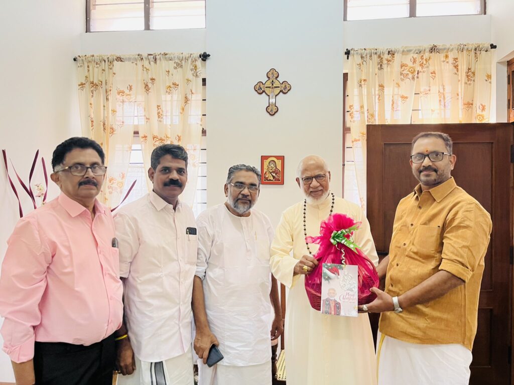 Read more about the article BJP relaunches ‘Sneha Yatra’ to connect with Christians in Kerala; state president visits church leaders