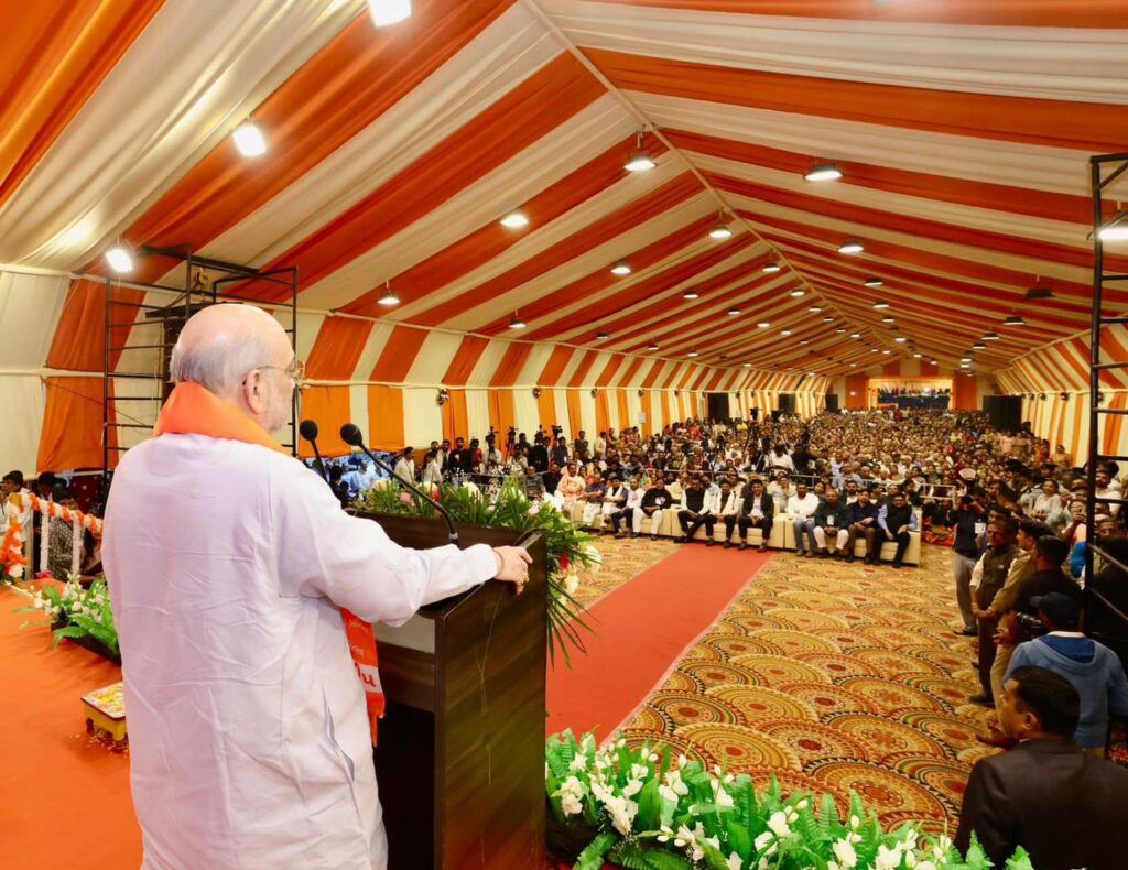 Read more about the article Pran Pratishtha event stitched wound inflicted during Babur’s era: Amit Shah