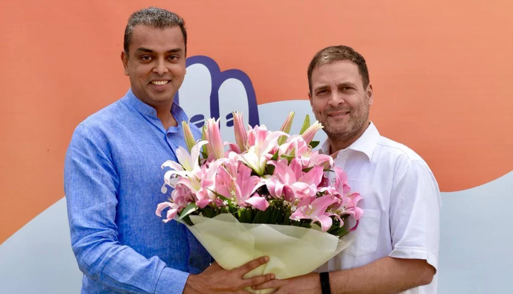 Read more about the article Former Union minister Milind Deora quits Congress