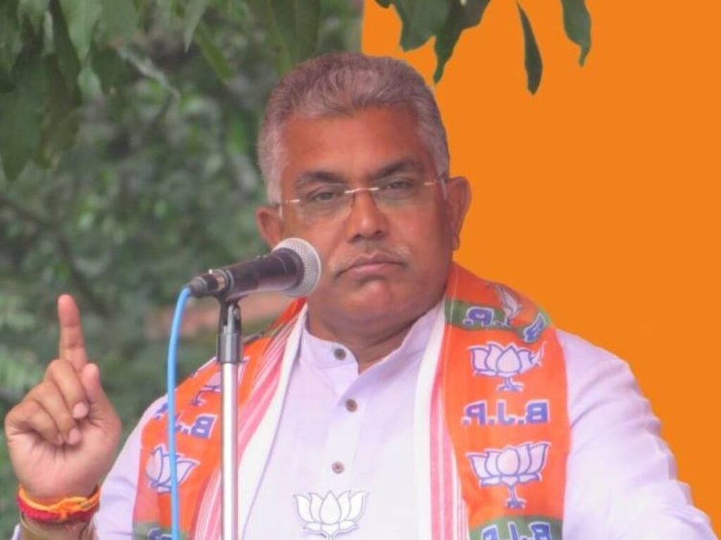 Read more about the article Situation in Bengal is worse than Manipur: BJP MP Dilip Ghosh