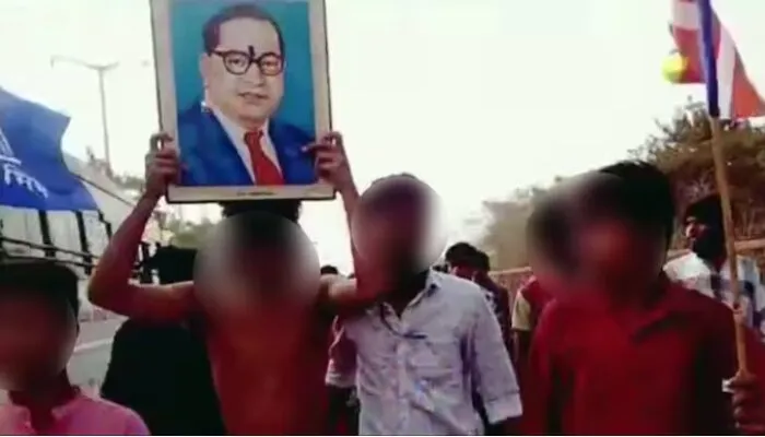 Read more about the article Karnataka: Student who refused to participate in Ambedkar puja paraded half-naked holding Ambedkar’s portrait