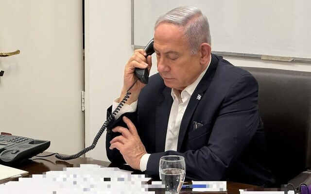 Read more about the article Israeli PM Netanyahu called off retaliatory strike on Iran after call with US President Biden: Report