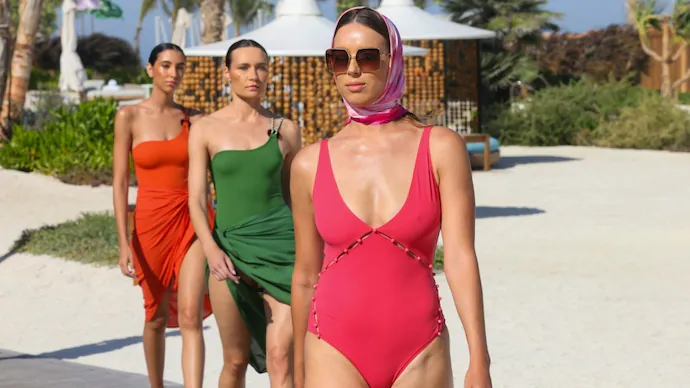Saudi Arabia holds first swimwear fashion show