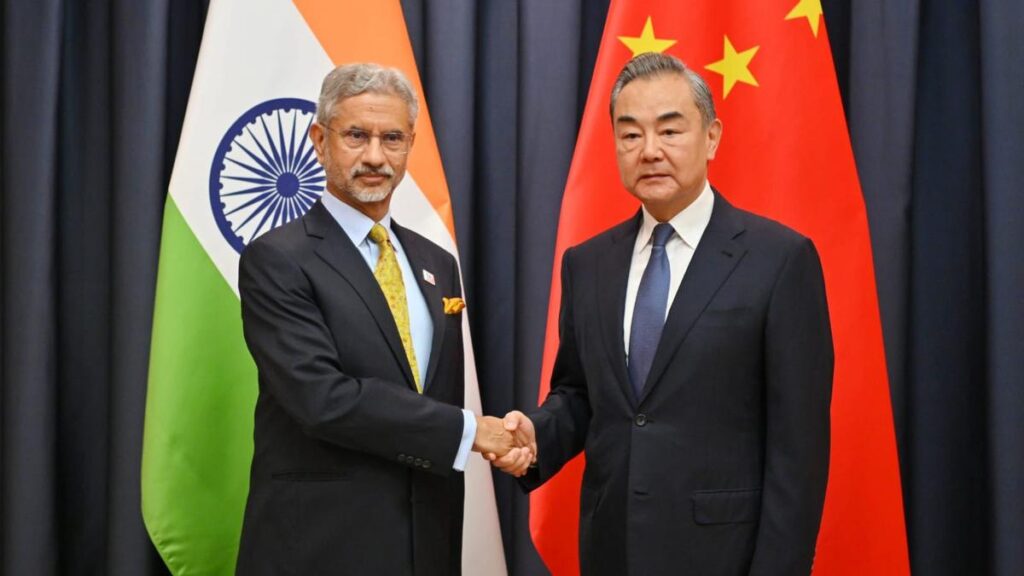 Read more about the article EAM S Jaishankar holds talks with Chinese counterpart Wang Yi